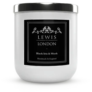 Black Iris & Musk Scented Candle